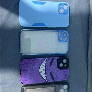 SHEIN Blue and Purple Phone Cases
